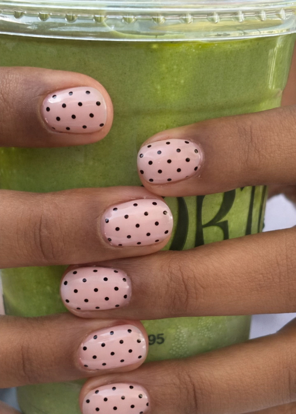 polka dot gel nail sticker - Baby Freckles by ABSTRACT.
