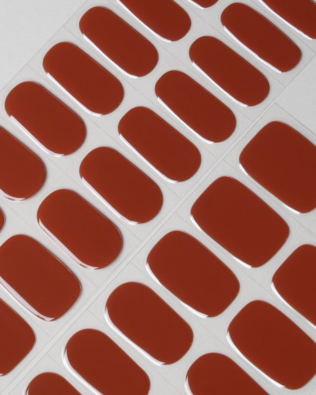 Less Milk | Brown Gel Nail Stickers | ABSTRACT.