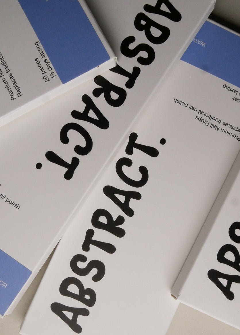 baby blue gel nail sticker - Water Vapor by ABSTRACT.