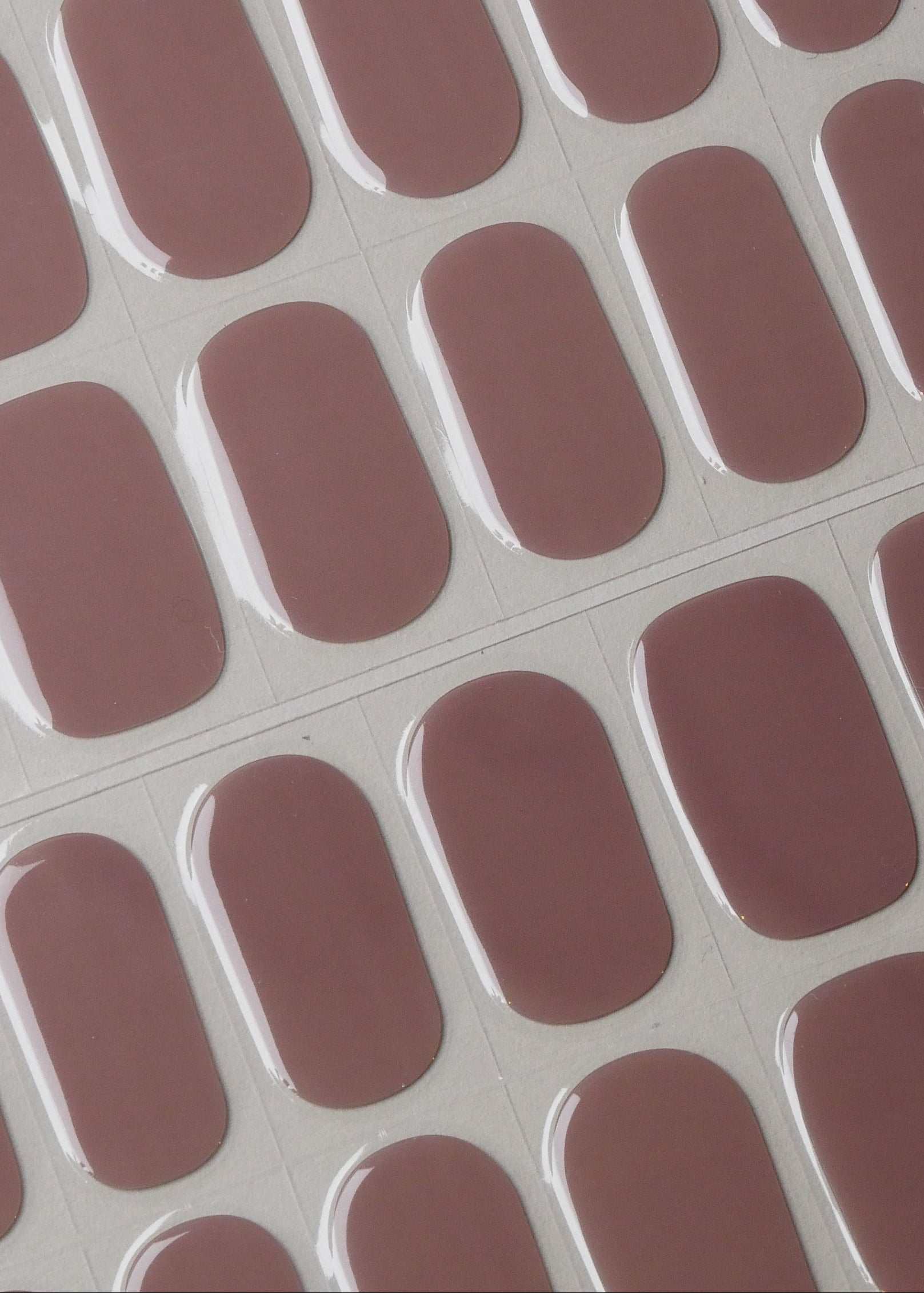 milky beige gel nail sticker - More Milk by ABSTRACT.