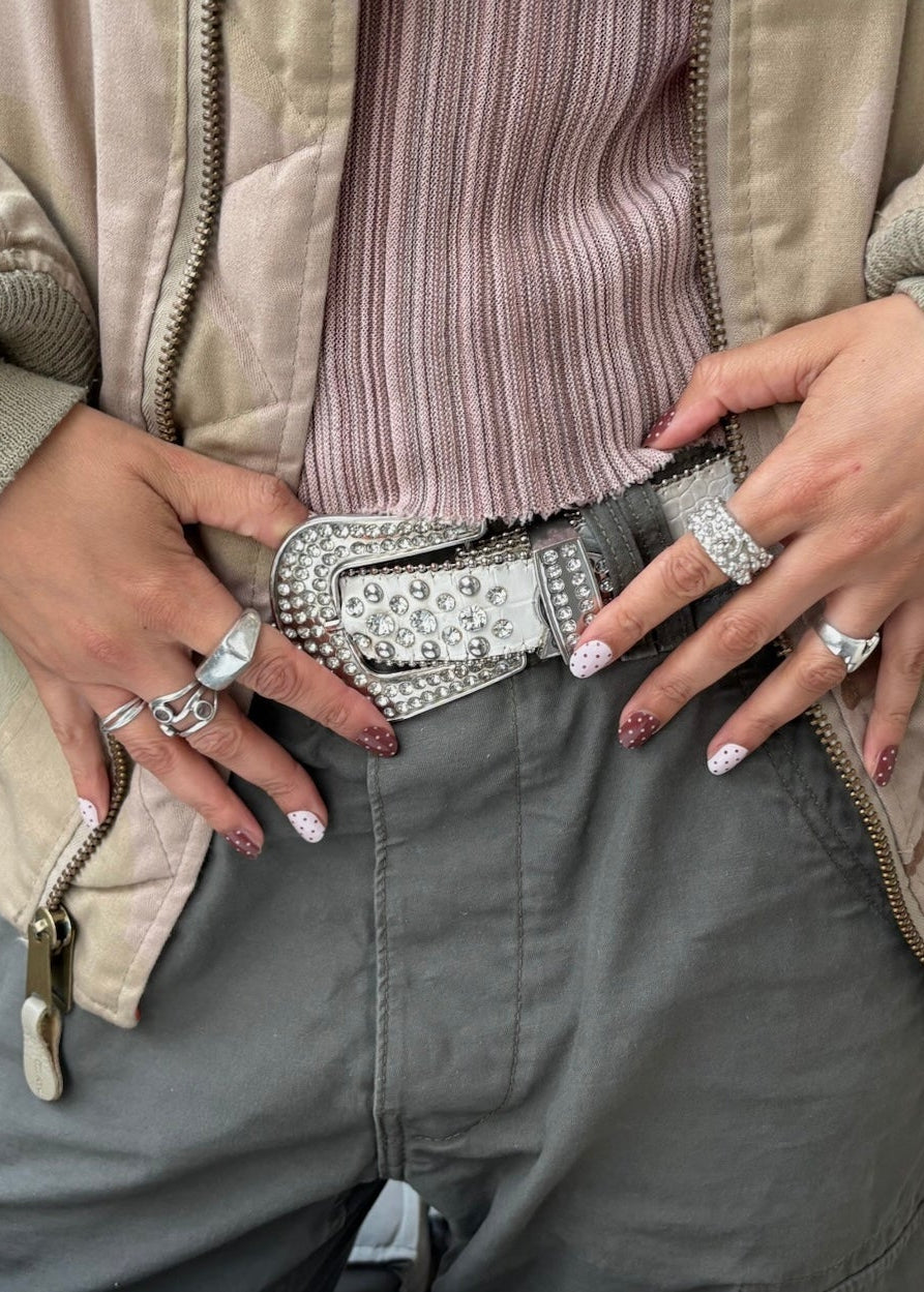 polka dot gel nail sticker - Pink Perry by ABSTRACT.