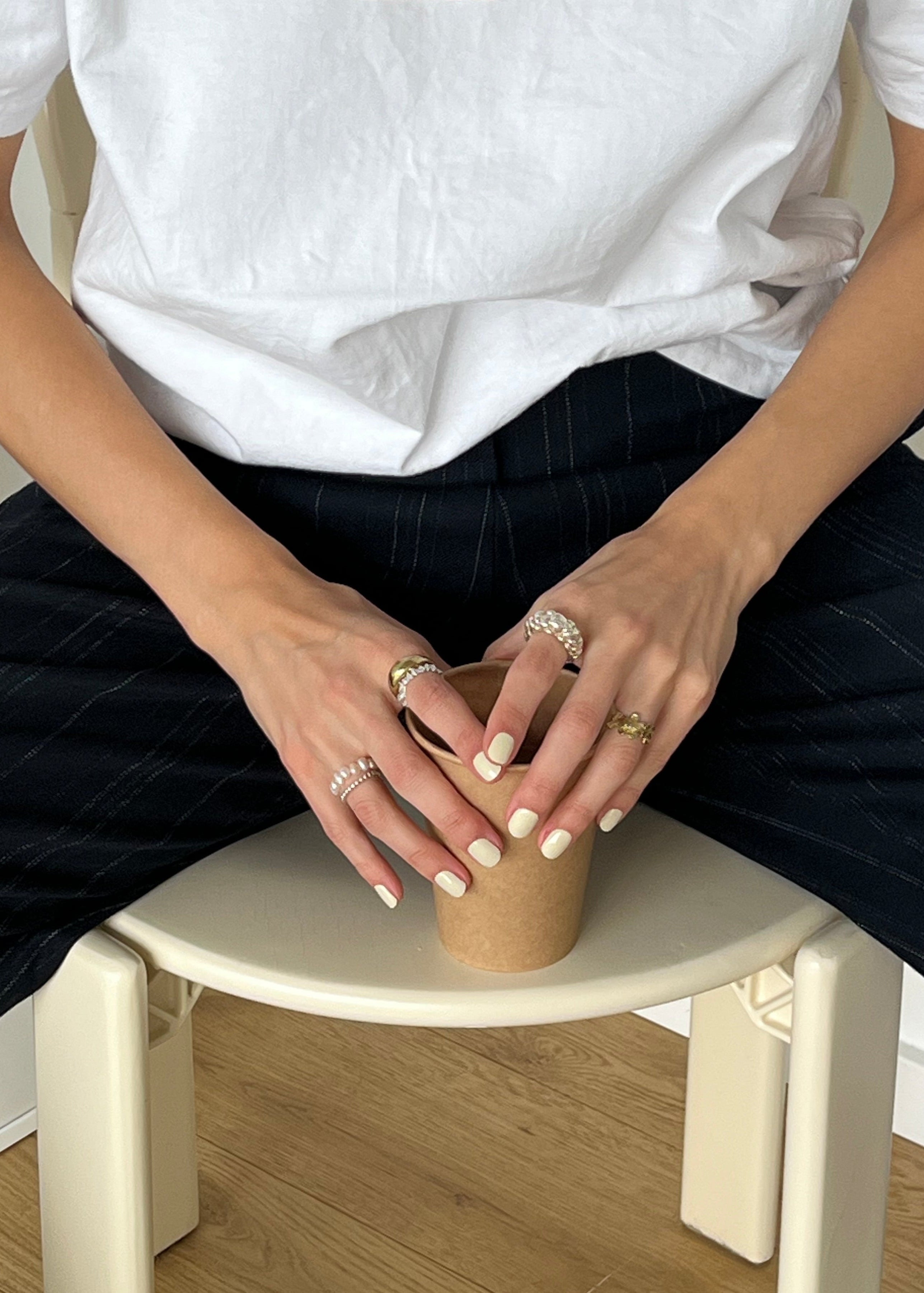 butter yellow gel nail sticker - Soleil, Soleil by ABSTRACT.