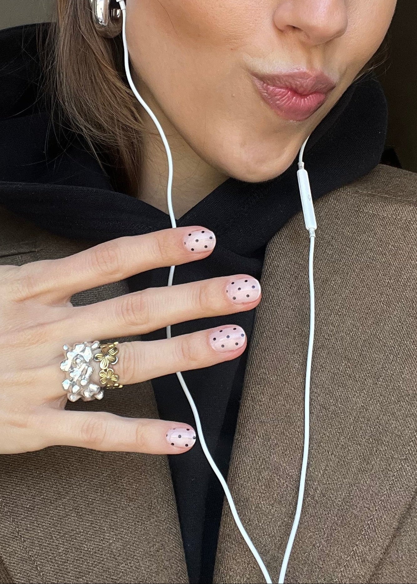 polka dot gel nail sticker - Baby Freckles by ABSTRACT.